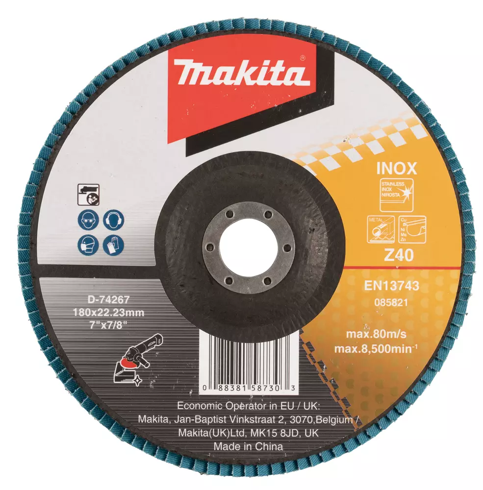 Disco de l&aacute;minas 180 x 22,23 mm, Z40 MAKITA D-74267