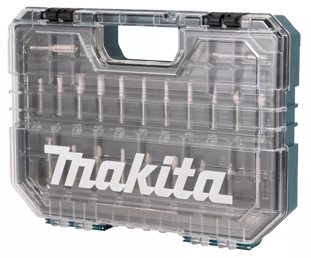 Estuche de fresas ranuradas, 22 pcs MAKITA D-74784