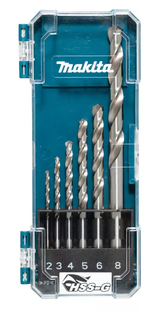 Set de brocas , HSS-G, 6 pcs MAKITA D-75742
