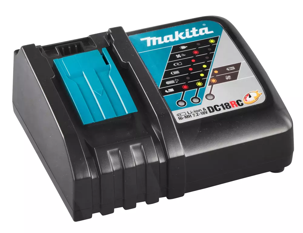 Cargador r&aacute;pido de bater&iacute;as LXT&reg;  Li-ion &middot; 14,4 - 18V&middot; DC18RC MAKITA 195584-2