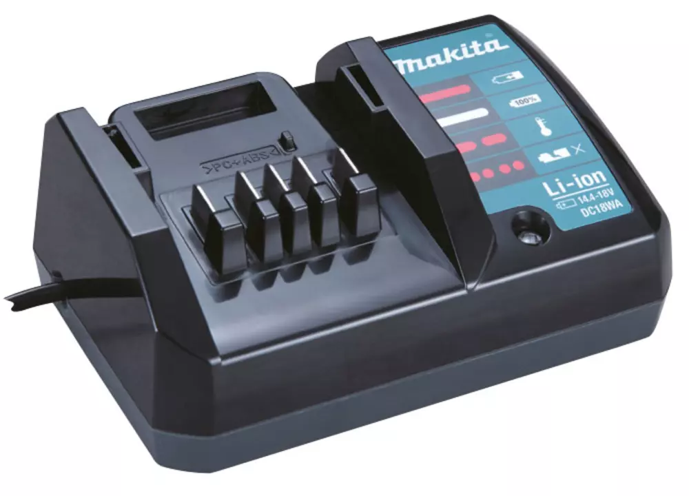 Cargador serie-G  G-series &middot; 14,4 - 18V&middot; DC18WA MAKITA 195423-6