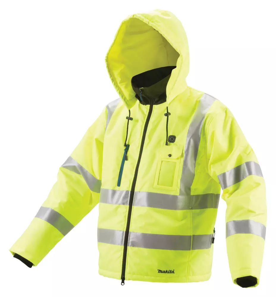 Chaqueta calefactable alta visibilidad LXT&reg;  14,4V/ 18V&middot; M MAKITA DCJ206ZM