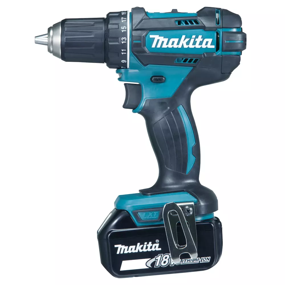 Taladro atornillador LXT&reg;  18V&middot; 62 Nm &middot;  0 - 1.900 min-&sup1; MAKITA DDF482RME