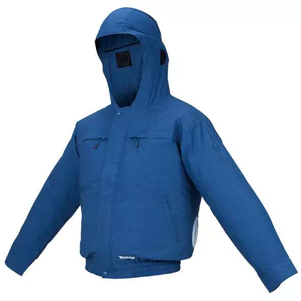 Chaqueta ventilada Talla "M" 18V LXT Algod&oacute;n Capucha