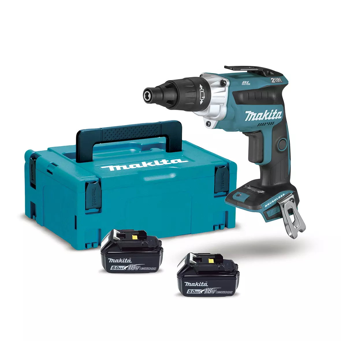 Atornillador BL 18V LXT 0 - 2.500 rpm 5Ah 2 bat. Vaso