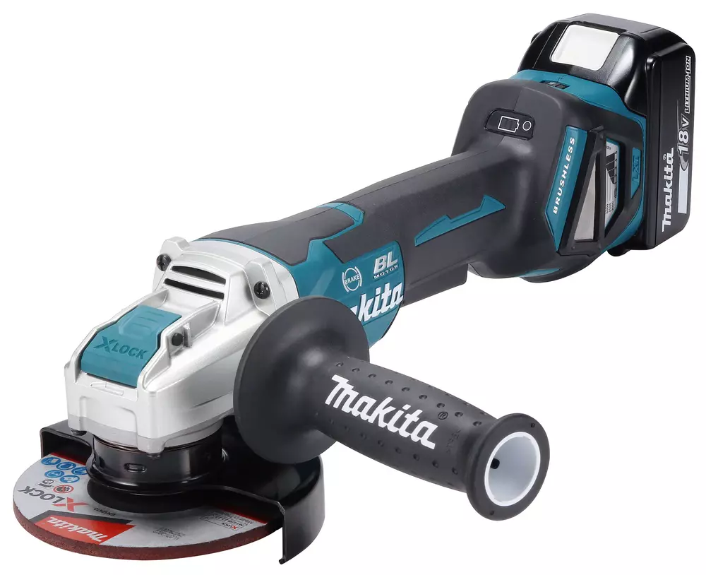 Miniamoladora LXT&reg;  18V&middot; 125 mm &middot; 3.000 - 8.500 min-&sup1; MAKITA DGA519Z