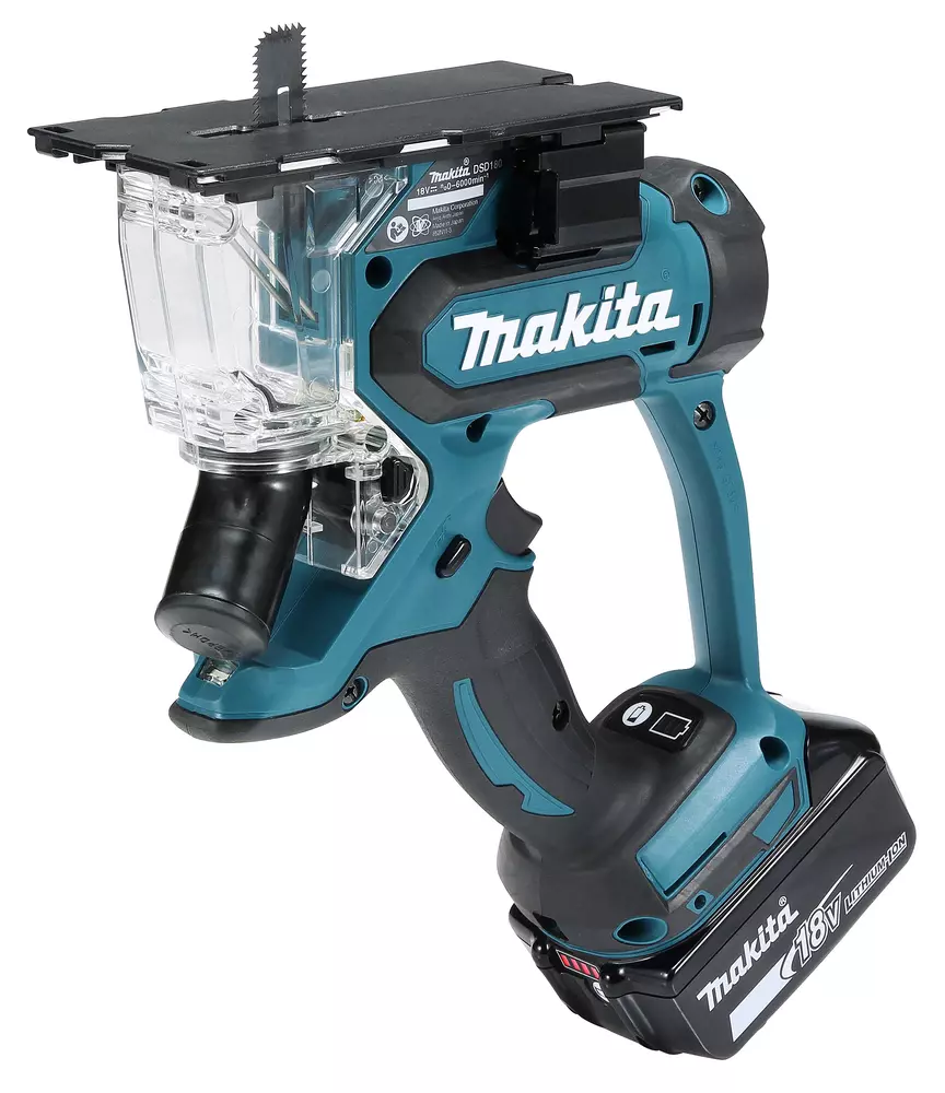 Cortador de tabiquer&iacute;a seca LXT&reg;  18V&middot; 15 mm &middot; 0 - 6.000 min-&sup1; MAKITA DSD180Z