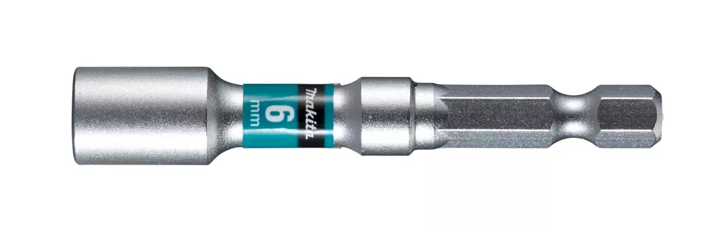 Llave de vaso imantada Impact Premier, Hex 6 x 65 mm, 1/4" MAKITA E-03458