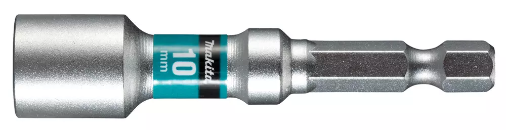 Llave de vaso imantada Impact Premier, Hex 10 x 65 mm, 1/4" MAKITA E-03470