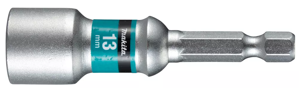 Llave de vaso imantada Impact Premier, Hex 13 x 65 mm, 1/4" MAKITA E-03486