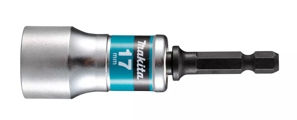 Llave de vaso vasculante Impact Premier, Hex 17 x 80 mm, 1/4" MAKITA E-03517