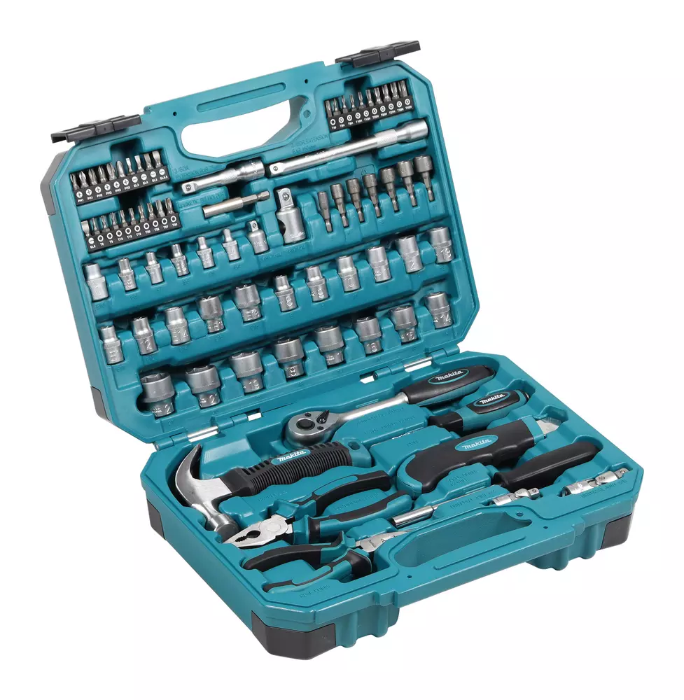 Estuche de llaves, puntas y vasos 76 pcs MAKITA E-10899