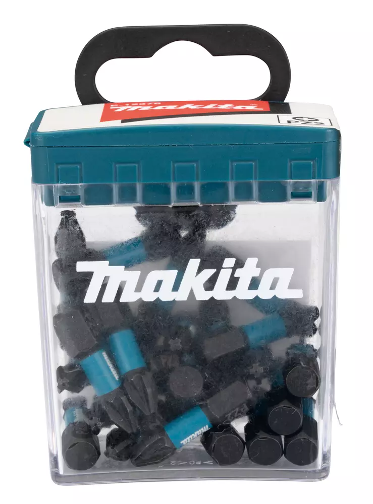 Punta Impact Black, PZ2, 25 mm, 25 pcs MAKITA E-12376