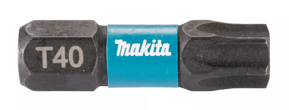 Punta Impact Black, T40, 25 mm, 25 pcs MAKITA E-12669