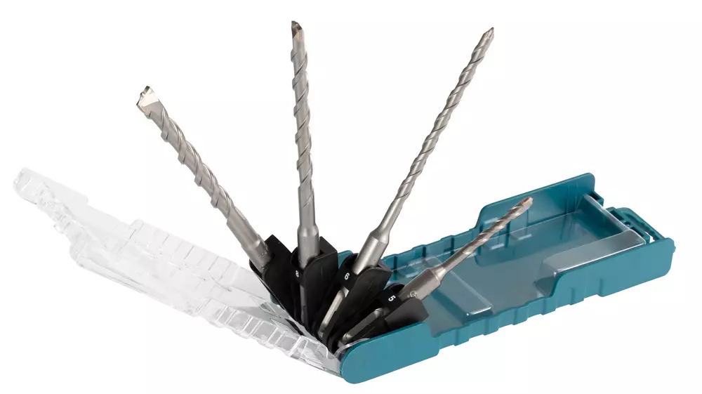 Set de brocas T.C.T, para SDS-PLUS, 4 x 12 pcs MAKITA E-13596-12