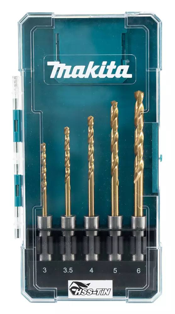Estuche de brocas de metal, HSS-TiN, SDS-PLUS MAKITA E-15132