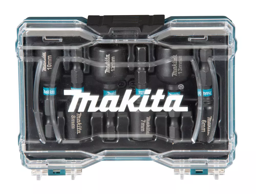 Llaves de vaso, Impact BLACK, 1/4", 6 pcs MAKITA E-15768