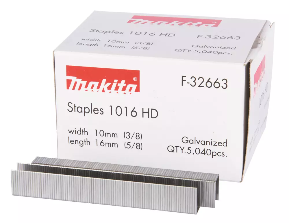 Grapa corona 10 x 16 mm, 5 040 pcs MAKITA F-32663