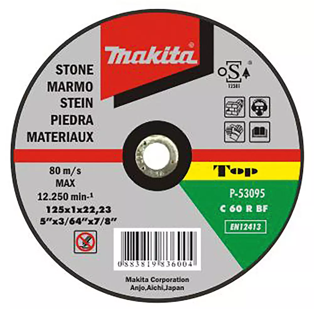 Disco de corte 125 mm MAKITA P-53095