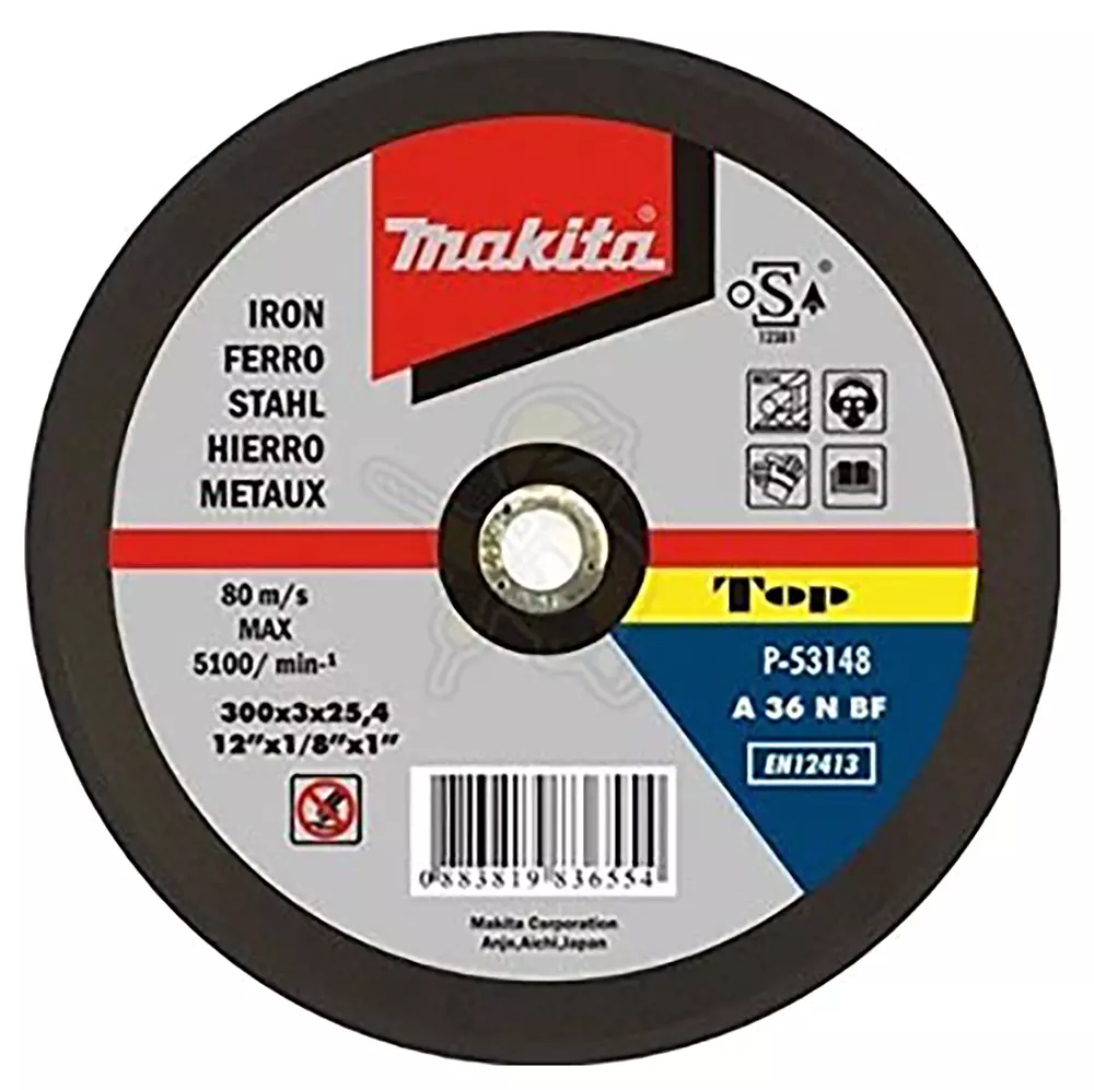 Disco de corte 300 x 25 x 3,0 mm MAKITA P-53148